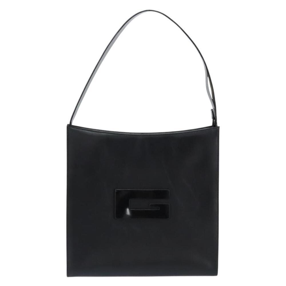 GUCCI Interlocking Hand Bag Leather Black 001 3066 Auth 155223 - Picture 13 of 16